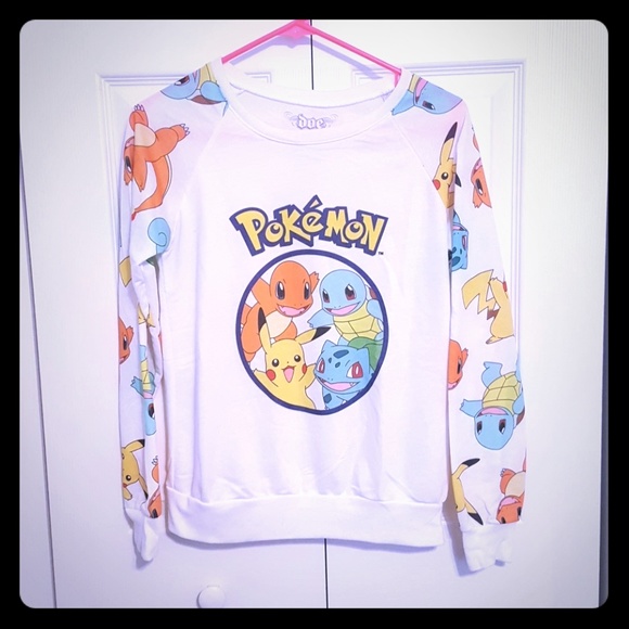 Pokemon Tops - Pokemon long sleeve sweater